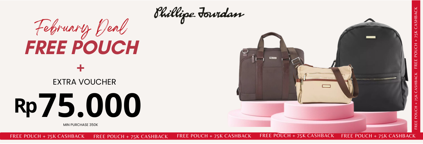 FEBRUARI DEAL  FREE POUCH